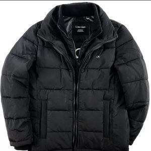 Calvin Klein Men’s Puffer Jacket/Coat sz Large…Waterproof